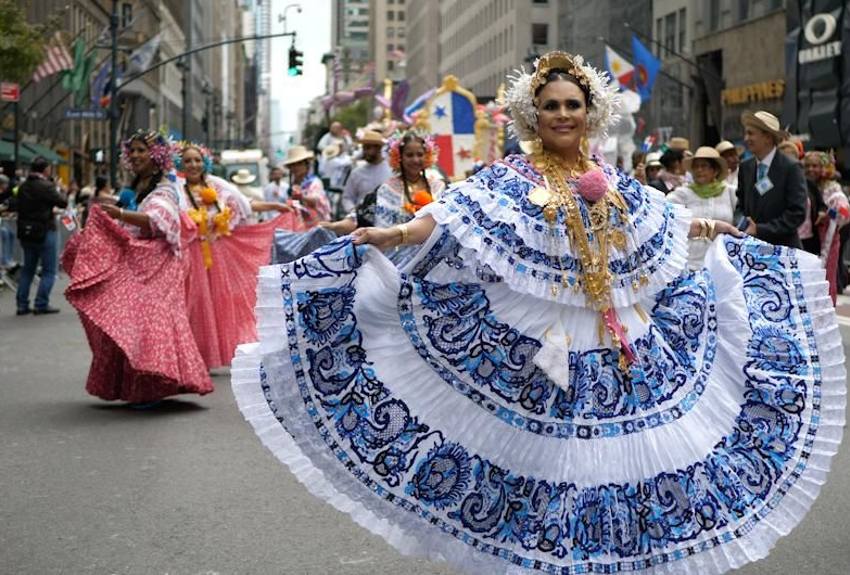 Panameños van con todo para el Desfile de la Hispanidad en Nueva York
